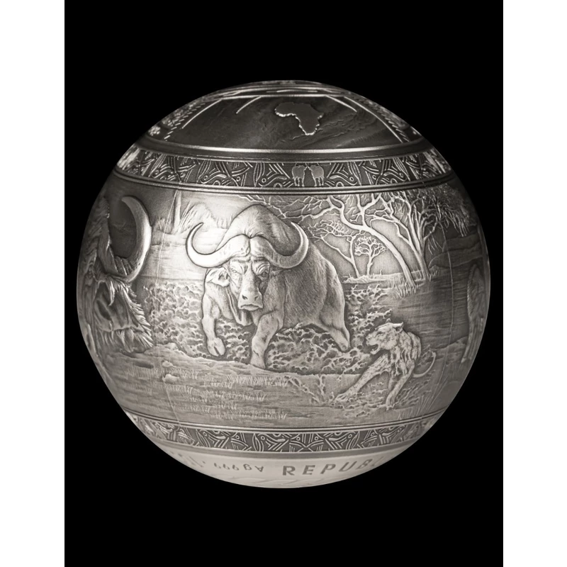 Srebrna moneta Dżibuti Buffalo 2024 1 kg Monety kolekcjonerskie