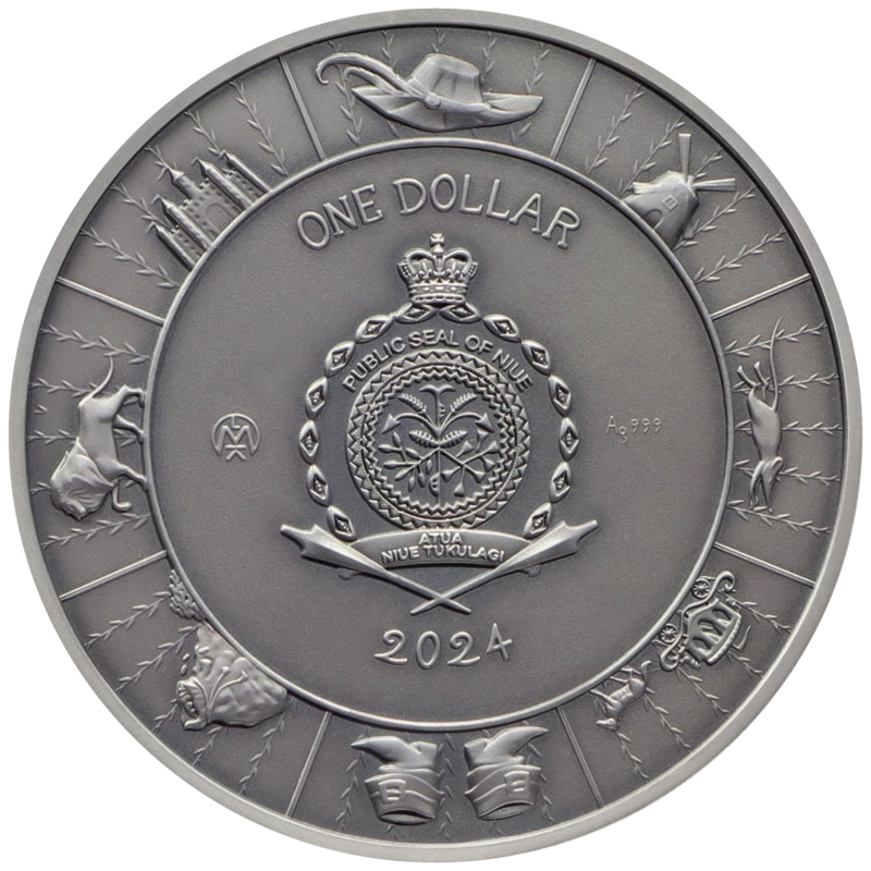 Srebrna moneta Niue 