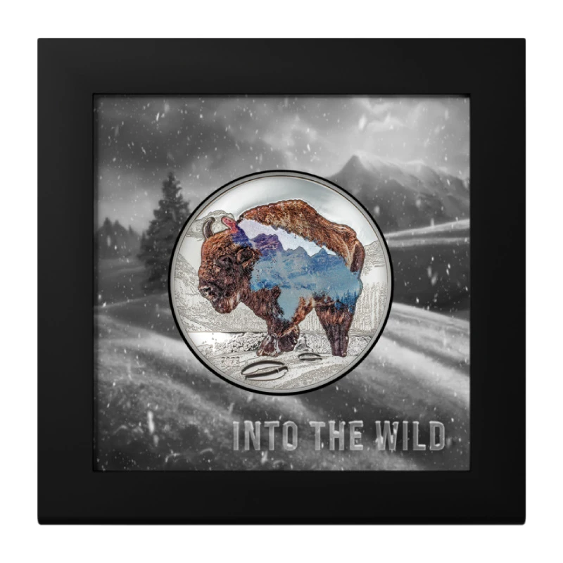 Srebrna moneta Mongolii 