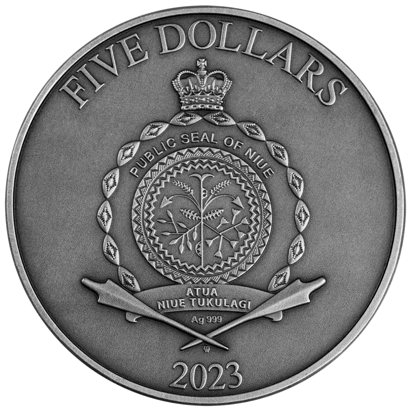 Srebrna moneta Niue 