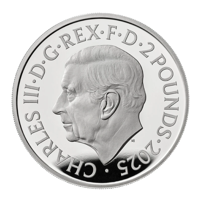 Silver coin of Great Britain 