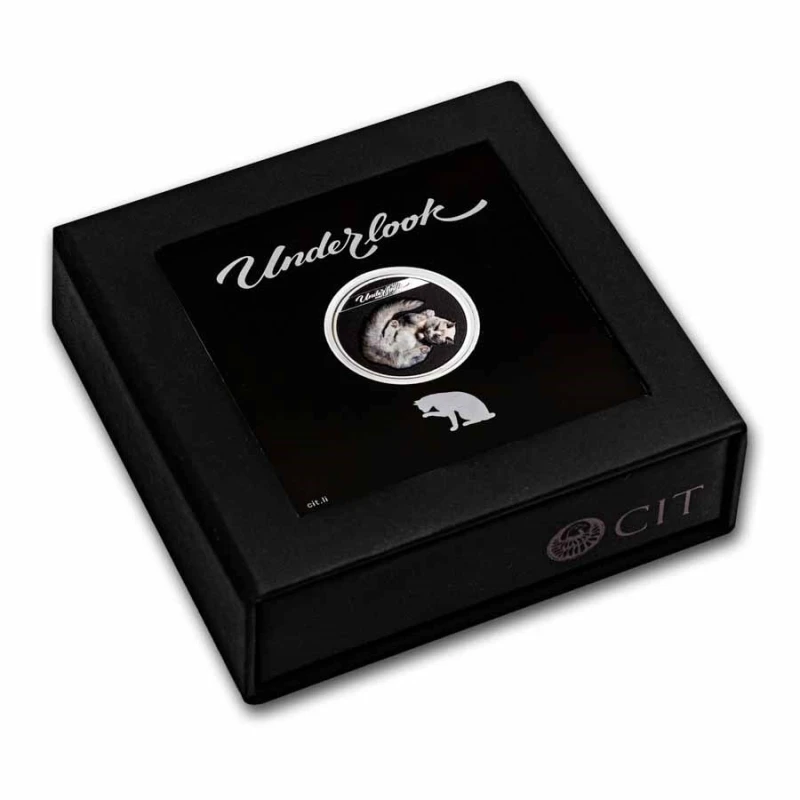 Srebrna moneta Wyspy Cooka 