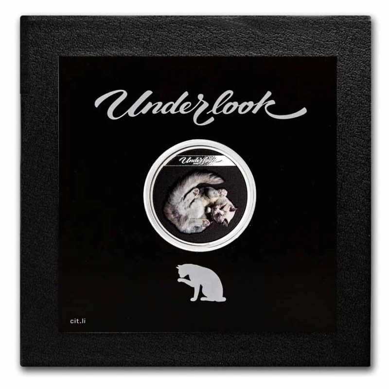 Srebrna moneta Wyspy Cooka 