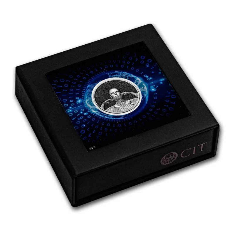 Srebrna moneta Wyspy Cooka 