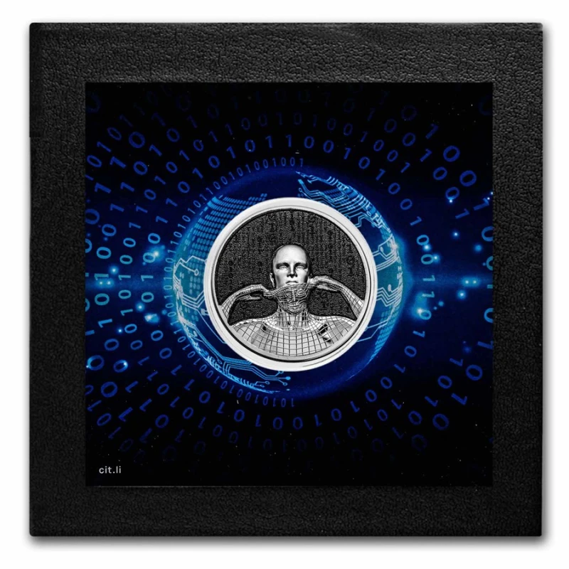 Srebrna moneta Wyspy Cooka 