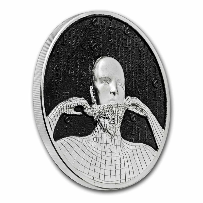 Srebrna moneta Wyspy Cooka 