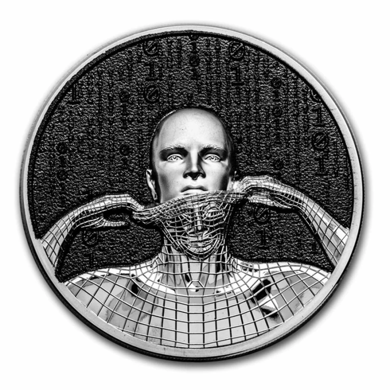 Srebrna moneta Wyspy Cooka 