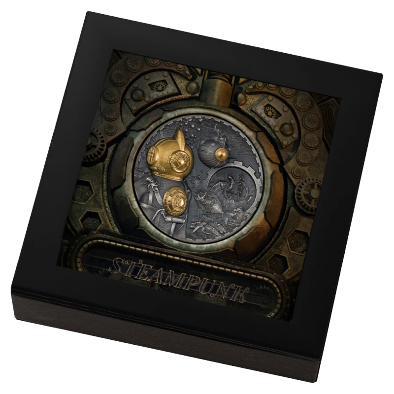 Srebrna moneta z Wysp Cooka 