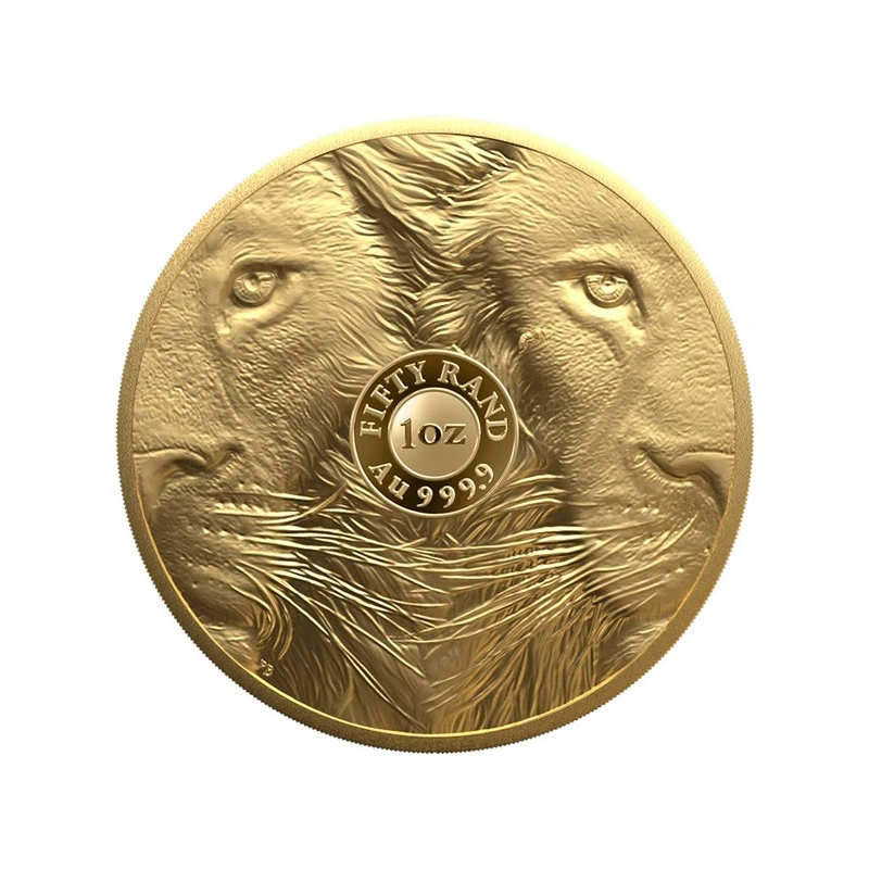 South Africa: gold coin Lion 2025 Proof 1 oz Collectible coins