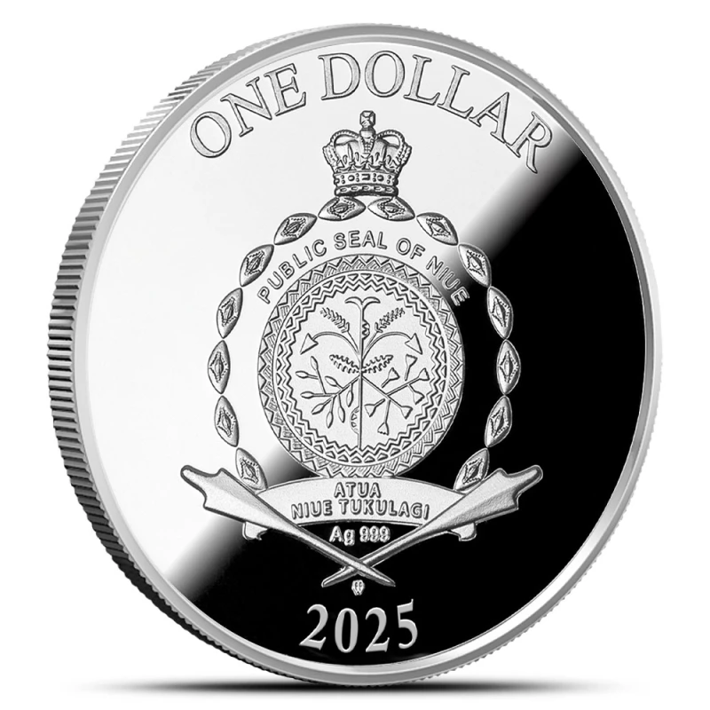 Niue: srebrna moneta Drzewo Miłości 2025 Proof 17,5 g Monety kolekcjonerskie