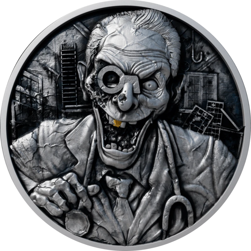 Kamerun: srebrna moneta Azyl 2025 2 uncje Monety kolekcjonerskie