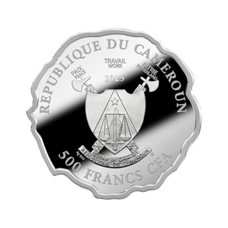 Kamerun: srebrna moneta Born to be happy 2025 Proof 16,81 g Monety kolekcjonerskie