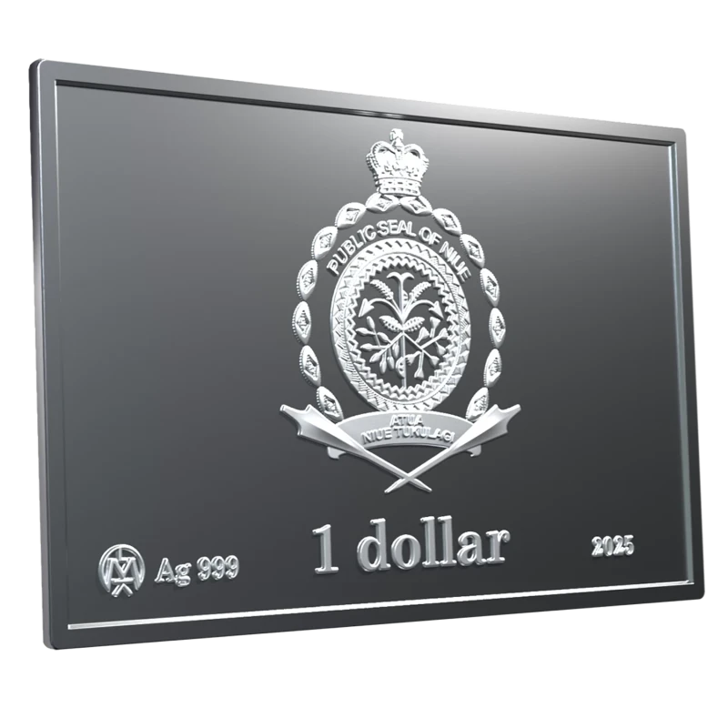 Niue: srebrna moneta Lunch na szczycie wieżowca 2025 o masie 1 uncji Monety kolekcjonerskie