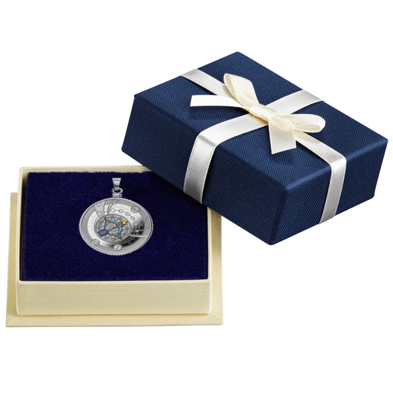 Cameroon: silver coin Sagittarius 2025 Proof colored 10 g Collectible coins