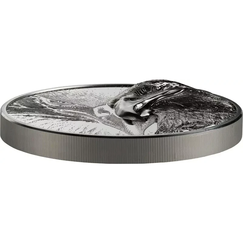 Mongolia: srebrna moneta Majestic Eagle 2023 Proof high relief 500 g Monety kolekcjonerskie