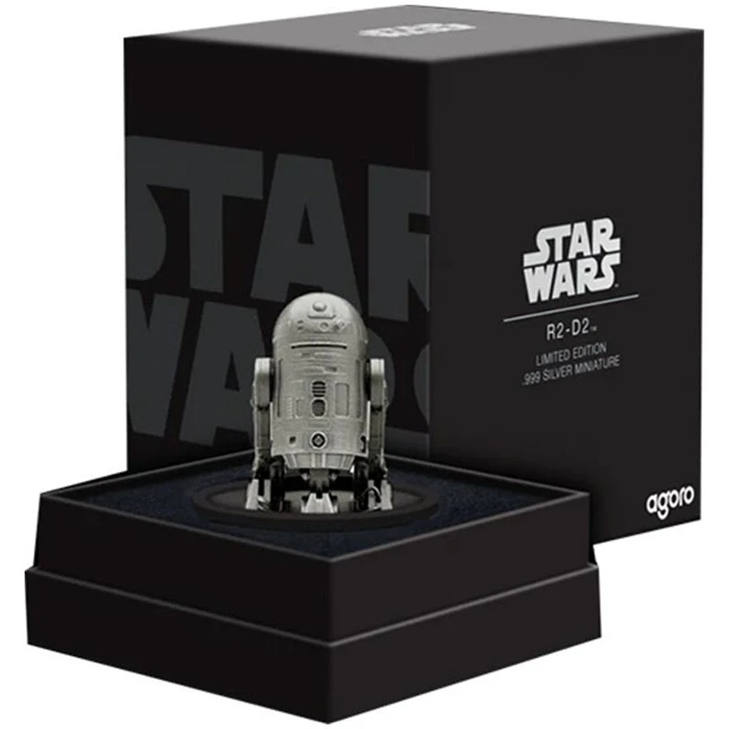 Niue: srebrna moneta Star Wars R2-D2 2024 150 g Monety kolekcjonerskie