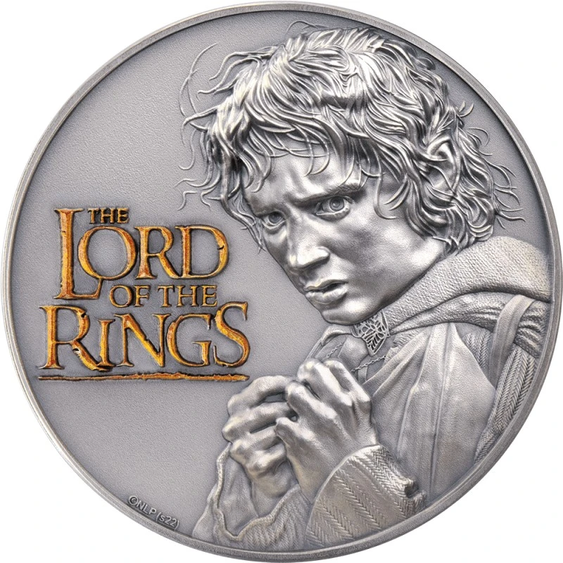 Cook Islands: silver coin Lord of the Rings 2022 2 oz Collectible coins
