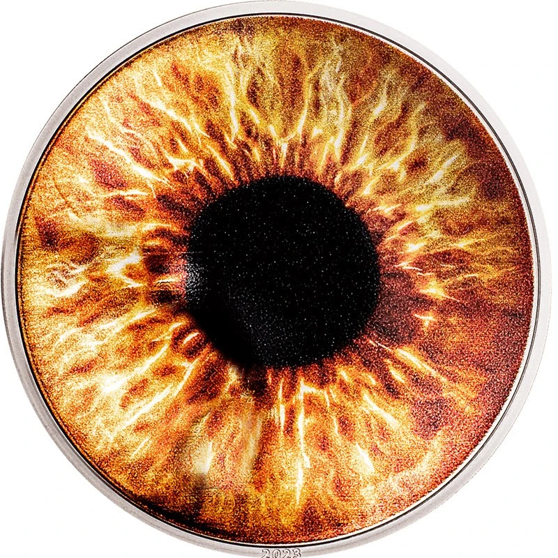 Palau: srebrna moneta Hazel Brown 2023 Proof o wadze 1 uncji Monety kolekcjonerskie