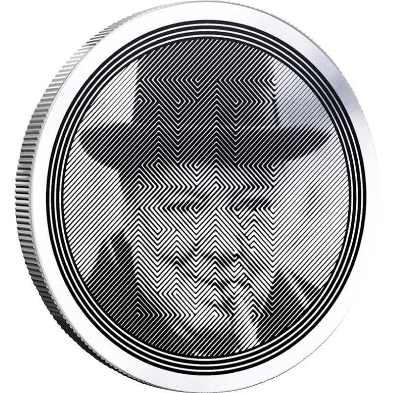 Srebrna moneta Niue Icon Winston Churchill 2025 1 uncja Monety kolekcjonerskie