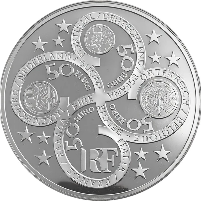 Srebrna moneta Francja Europa 2003 Proof 925 g Monety kolekcjonerskie