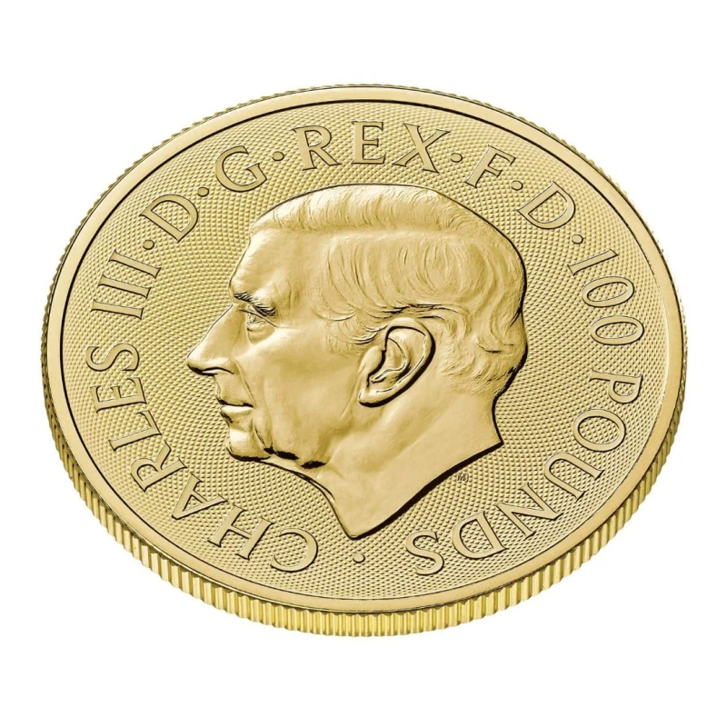 Złota moneta United Kingdom Legendary Creatures Loch Ness Monster 2026 1 uncja Monety inwestycyjne