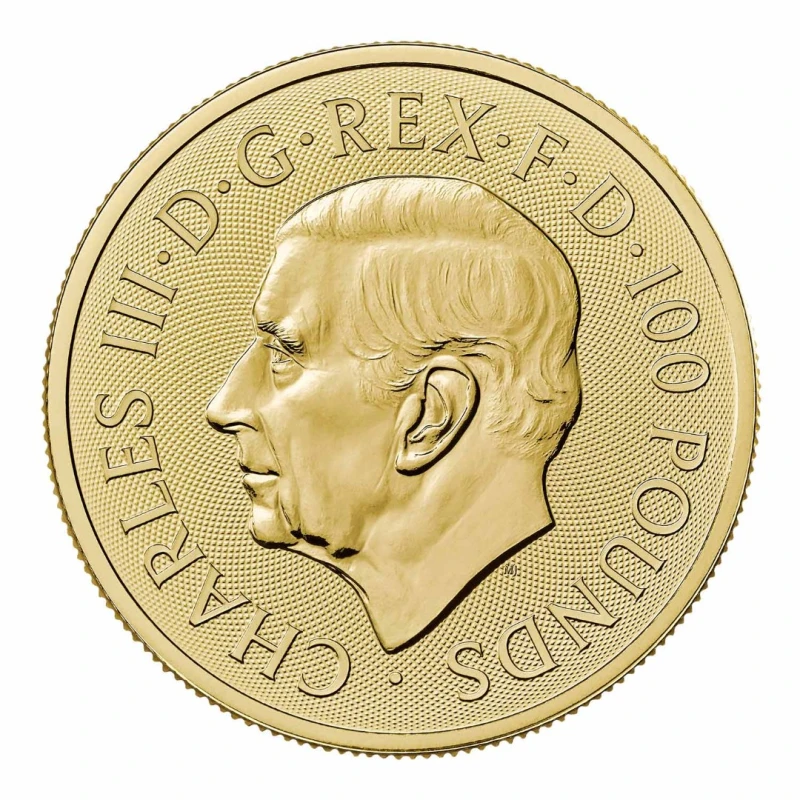 Złota moneta United Kingdom Legendary Creatures Loch Ness Monster 2026 1 uncja Monety inwestycyjne