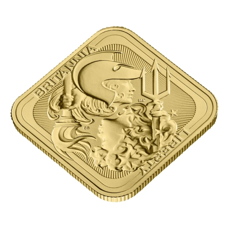 United Kingdom Gold Bar Britannia and Liberty 1 oz Investment bullion