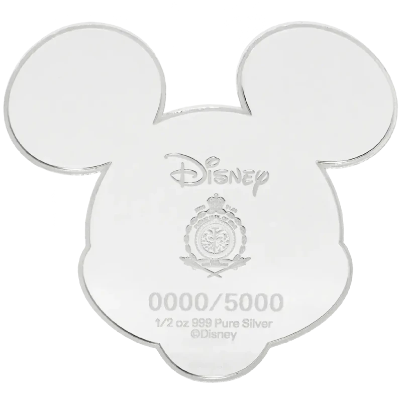 Niue Silver Coin Disney Mickey Mouse 2026 Proof 1/2 oz Collectible coins
