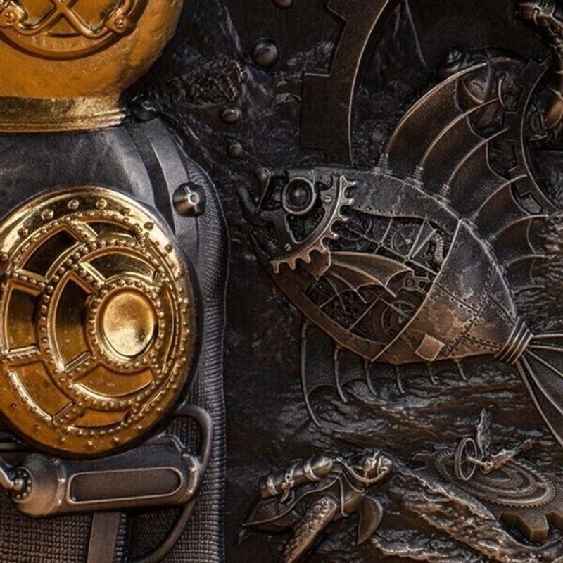 Srebrna moneta z Wysp Cooka 