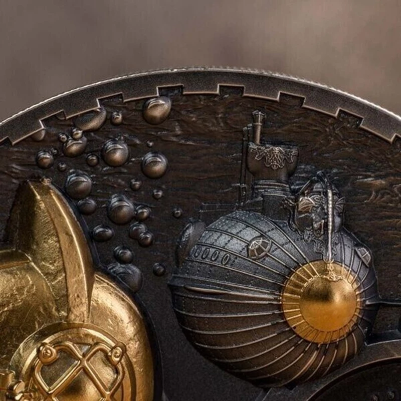 Srebrna moneta z Wysp Cooka 