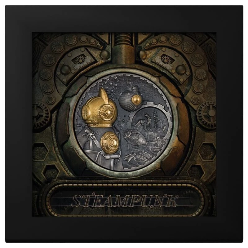 Srebrna moneta z Wysp Cooka 